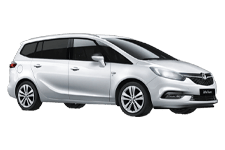 Minibus Hire Stoke-on-Trent - Vauxhall Zafira 5 + 2 - Minibus hire Stoke-on-trent